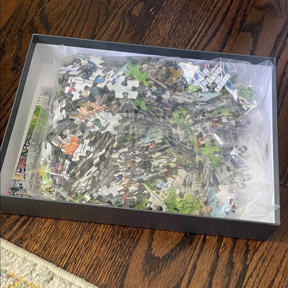 NEW Springtime at the Library Puzzle - 500 Pieces - Picture 3 of 3